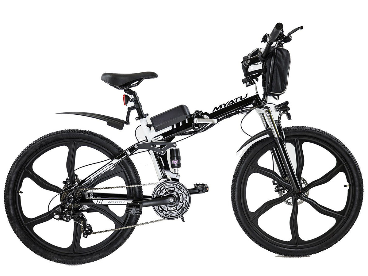 26 In. Bicicleta de montaña amortiguador central para hombre, color 21  velocida